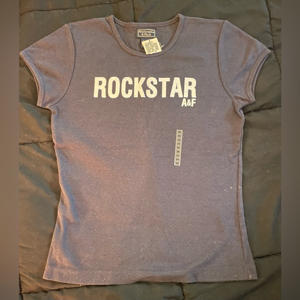 NWT - Abercrombie & Fitch “Rockstar” vintage t-shirt